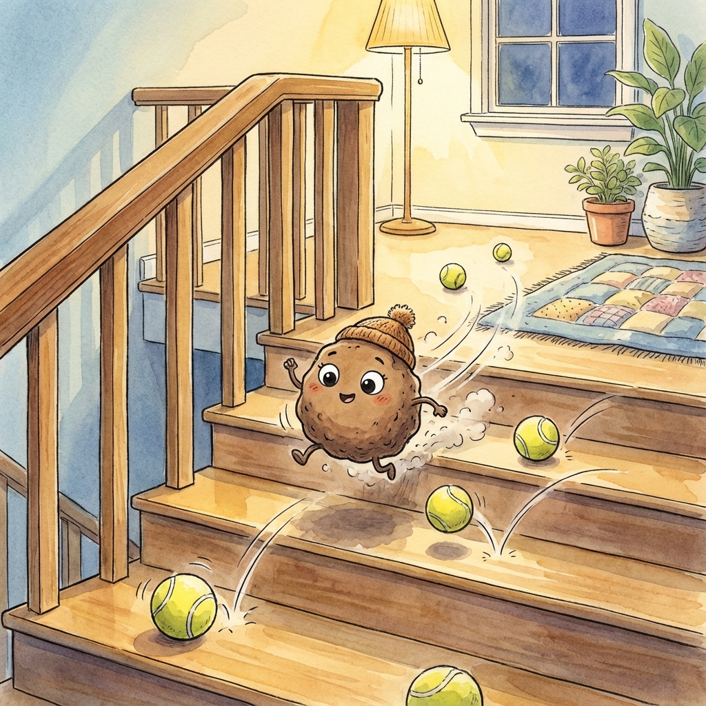 The Tennis Ball Tumble